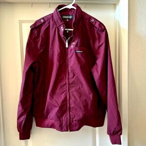 Brand new with tags. Member’s Only Jacket. XL. Burgendy.